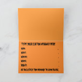 Halloween Kaarten Aangepaste Halloween Kaarten (Binnen)