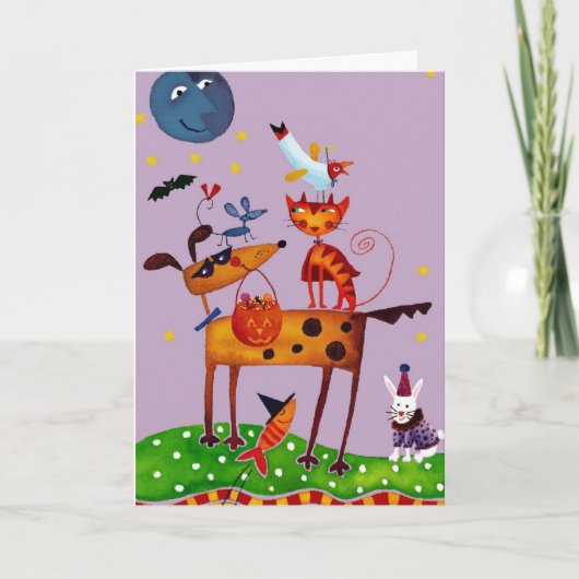 Halloween-kaarten Kaart (Voorkant)