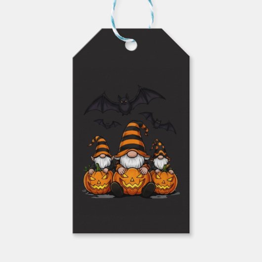 Halloween Kabouter Cadeau Label Cadeaulabel (Voorkant)