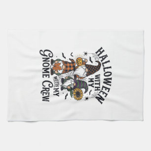 Halloween Kabouter Crew Vintage Gravure Shirt_1 Theedoek