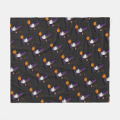 Halloween-kabouter fleece deken (Voorkant (Horizontaal))