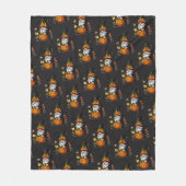 Halloween-kabouter fleece deken (Voorkant)