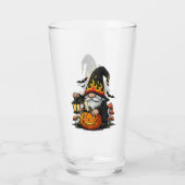Halloween Kabouter Glas Cup (Achterkant)