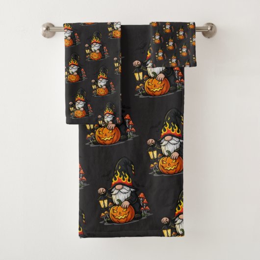 Halloween Kabouter Handdoek Set (Insitu)