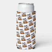 Halloween Kabouter Koozie (Seltzer Voorkant)
