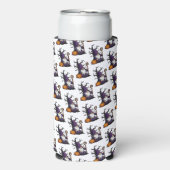 Halloween Kabouter Koozie (Seltzer Voorkant)