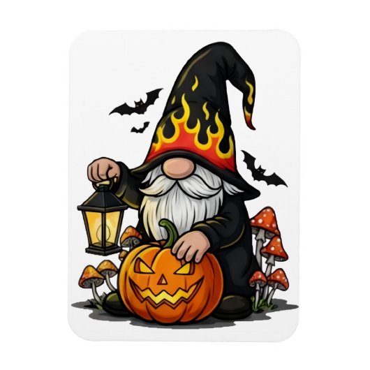 Halloween Kabouter Magneet (Verticaal)