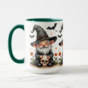 Halloween Kabouter met Schedel Mok