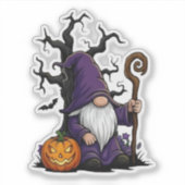 Halloween Kabouter Sticker (Voorkant)