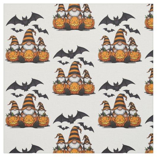 Halloween Kabouter Stof (Swatch)