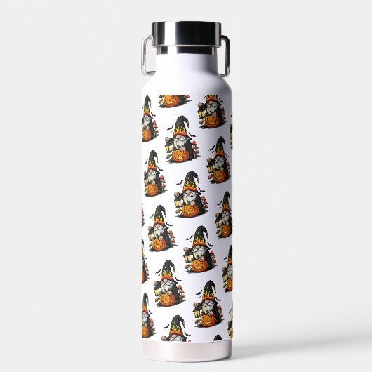 Halloween Kabouter Waterfles (Voorkant)
