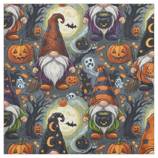 Halloween Kabouterpatroonstof  Stof