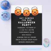 Halloween Kantoor Party Flyer (Enkel)