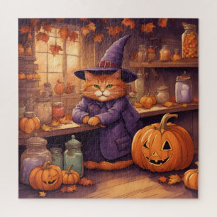 halloween kat #1 puzzel