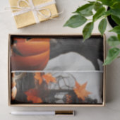 Halloween Kat en Pompoenen Decoupage Tissuepapier (Geschenk)