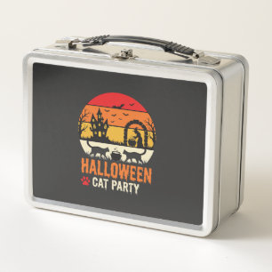 Halloween Kat Feest Heks Ketel Silhouet Desi