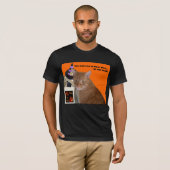 Halloween Kat Funny Draag T-shirt (Voorkant volledig)