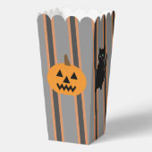 Halloween Kat Ghost Pompoen Spin Web Popcorn Bedankdoosjes (Voorkant)
