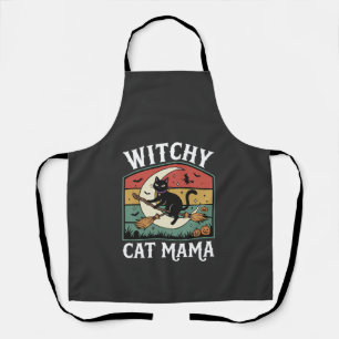 Halloween Kat Heks Moeder Schort