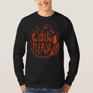 Halloween kat heksen kostuum t-shirt