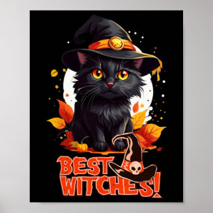 Halloween Kat Liefhebbers Grappig Spooky Halloween Poster