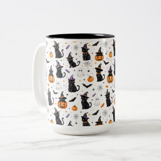 Halloween Kat Mok | Geschenk voor Zwarte Kat Liefh
