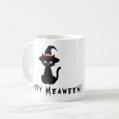 Halloween kat ontwerp koffiemok (Voorkant links)