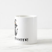 Halloween kat ontwerp koffiemok (Center)