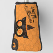 Halloween/kat/pompoen/herfst Golfheadcover (Draai 90)