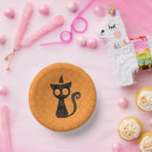 Halloween/kat/pompoen/herfst Papieren Kommen (Feest)