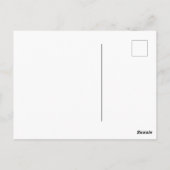 Halloween Kat, Pumpkin Chorus  Glittery Briefkaart (Achterkant)