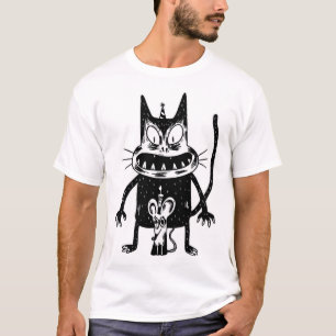 Halloween kat t-shirt