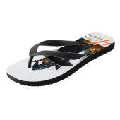 Halloween Kat Teenslippers (Schuin)
