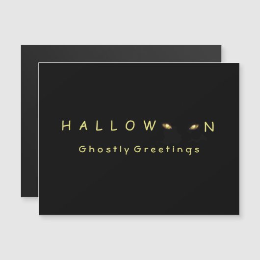 Halloween Kattenogen (Voorkant / Achterkant)