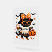Halloween Kawaii Chat - Chat de sorcière avec Citr (Angle)