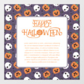 Halloween kawaii patroon raamsticker (Vel)