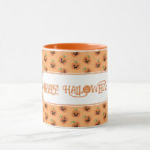 Halloween Kawaii Pumpkins Patroon Mok (Midden)