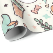 Halloween Kawii Pastel Cadeaupapier (Rol Hoek)