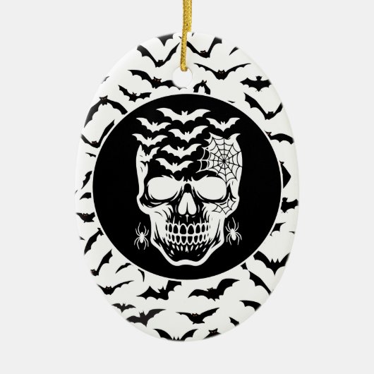 Halloween Keramisch Ornament (Voorkant)
