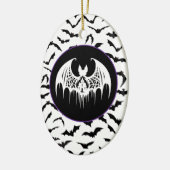 Halloween Keramisch Ornament (Links)