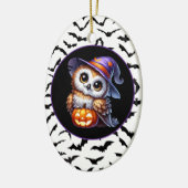 Halloween Keramisch Ornament (Links)