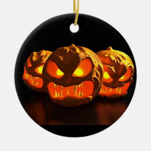 Halloween Keramisch Ornament (Voorkant)