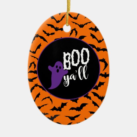 Halloween keramisch ornament (Voorkant)