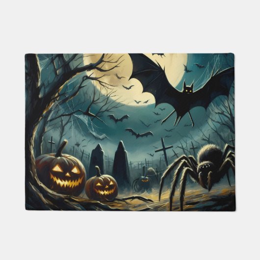 Halloween Kerkhofdeurmat Deurmat (Voorkant)