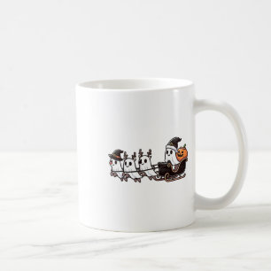 Halloween Kerstman's Rendier Ghost Happy G Koffiemok