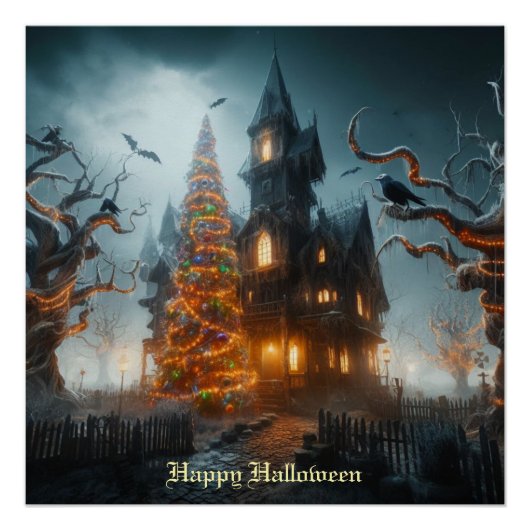 Halloween Kerstmis Perfect Poster (Voorkant)