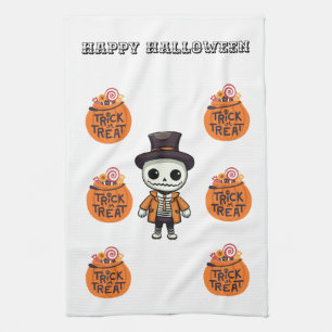 Halloween Keuken Theedoek