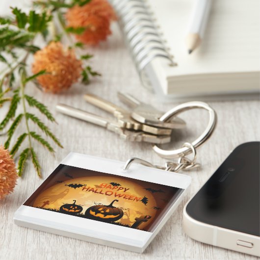 Halloween  Keychains Sleutelhanger (Voorkant Rechts)