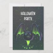 Halloween Kids Party Cute Invitation (Devant)