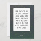 Halloween Kids Party Cute Invitation (Dos)